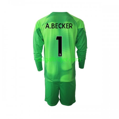 Liverpool A.Becker 1 Fodboldtrøjer Målmand Børn 3. sæt 2022/23 Langærmet Liverpool A.Becker 1 Fodboldtrøjer Målmand Børn 3. sæt 2022/23 Langærmet